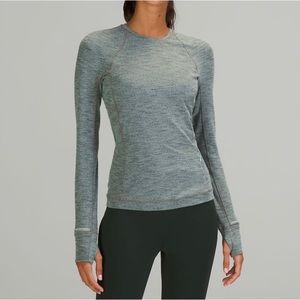 Lululemon its rulu run long sleeve shirt size 6